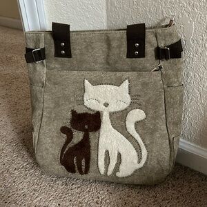New Tan and brown Tote